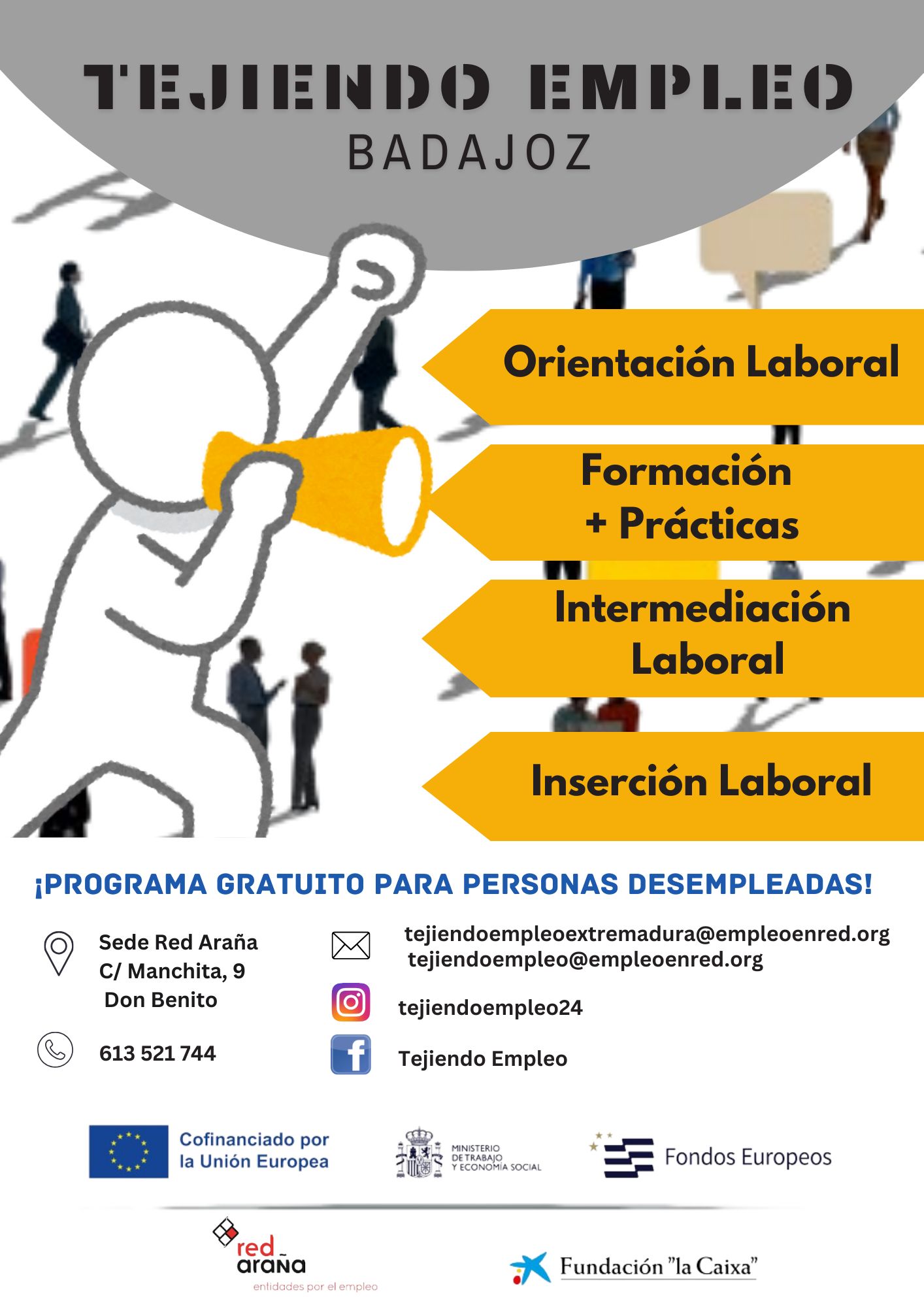 TEJIENDO EMPLEO BADAJOZ